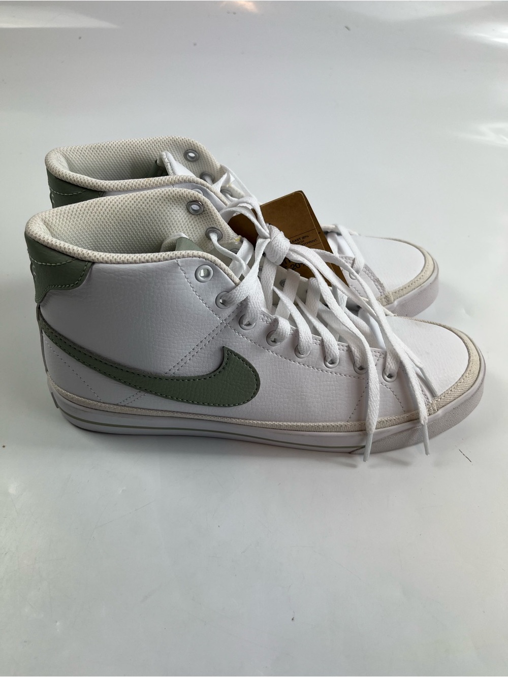 Nike Womens Court Legacy Next Nature High Top Jade Horizon Sneaker Size 9.5